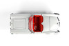 1959 Chevy Corvette Convertible, White - Motor Max 73216WB - 1/24 Scale Diecast Model Toy Car