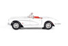 1959 Chevy Corvette Convertible, White - Motor Max 73216WB - 1/24 Scale Diecast Model Toy Car
