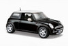 Mini Cooper, Matte Black - Maisto 31219BK - 1/24 scale Diecast Model Toy Car