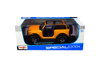 2021 Ford Bronco Badland, Orange - Maisto 31457OR - 1/18 scale Diecast Model Toy Car