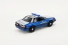 Georgia State Patrol 1989 Ford Mustang SSPand White -  51408 - 1/64 scale Diecast Model Toy Car