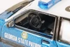 Georgia State Patrol 1989 Ford Mustang SSPand White -  51408 - 1/64 scale Diecast Model Toy Car