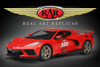 2020 Chevy Corvette Stingray "104th Indy 500", Red - Real Art Replicas 1/18 Diecast Car
