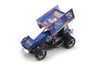 2021 Winged Sprint Car #5W Lucas Wolfe "Pabst Blue Ribbon Beer", Blue - Acme 1/18 scale Diecast Car