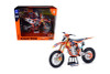 2018 KTM 450 SX-F Dirt Bike Red Bull, Cooper Webb - New Ray 58213 - 1/10 scale Diecast Model Bike