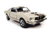 1967 Shelby GT-350 Hardtop, Wimbledon White and Gold - Auto World - 1/18 scale Diecast Car