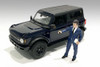 The Dealership - Male Salesperson, Blue - American Diorama 76407 - 1/24 scale Figurine