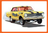 1965 Chevy II Nova AWB Twister, White - AMT AMT1293/12 - 1/25 scale Plastic Model Kit