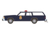 Indianapolis Metropolitan Police Department 1984 Ford LTD Crown Victoria Wagon, Dark Blue - Greenlight 36040F/48 - 1/64 scale Diecast Model Toy Car