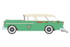 1955 Chevy Nomad, Green - Greenlight 36040A/48 - 1/64 scale Diecast Model Toy Car