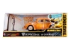 Volkswagen Beetle Weathered w/ Charlie Figurine, Bumblebee Jada Toys 30114 - 1/24 scale Diecast Car