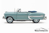 1953 Chevy Bel Air Open Convertible, Horizon Blue - Sun Star 1625 - 1/18 scale Diecast Model Toy Car