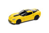 2012 Chevy Corvette Z06, Velocity Yellow - Johnny Lightning JLSP189 - 1/64 scale Diecast Car