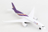 Thai Airlines Single Plane, White and Purple - Daron RT0235 - Diecast Plane