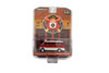 1970 Ford Econoline Bus, Red with White - Greenlight 67020A/48 - 1/64 scale Diecast Model Toy Car