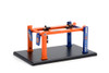 Union 76 Four-Post Lift, Orange and Blue - Greenlight 16120C/48 - 1/64 scale Diecast Accessory