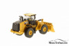 Caterpillar 966M Wheel Loader, Yellow - Diecast Masters 85948 - 1/87 scale Diecast Model Toy Car