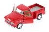 1955 Chevy Stepside Pickup, Red - Kinsmart 5330WR - 1/32 scale Diecast Model Toy Car