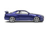 1999 Nissan Skyline (R34) GT-R, Midnight Purple - Solido S1804303 - 1/18 scale Diecast Car