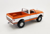 1972 Chevy K10 4x4 Pickup Truck, Orange and White - Acme A1807213 - 1/18 scale Diecast Car