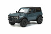 2021 Ford Bronco First Edition 2 Doors, Area 51 Blue - GT Spirit GT359 - 1/18 scale Resin Car
