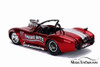 1965 Shelby Cobra 427 S/C Convertible, Candy Red - Jada 30705 - 1/24 scale Diecast Model Toy Car