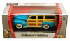 1948 Ford Woody, Turquoise - Yatming 94251 - 1/43 Scale Diecast Model Toy Car