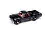 1967 Chevy El Camino, Gloss Black - Johnny Lightning JLSP225/24B - 1/64 scale Diecast Model Toy Car