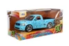 1999 Ford F-150 SVT Lightning Pickup Truck, Light Blue - Jada Toys 31378 - 1/24 scale Diecast Car