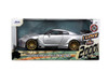 2009 Nissan GT-R (R35) Ben Sopra, Candy Silver - Jada Toys 31377 - 1/24 scale Diecast Model Toy Car