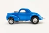 Custom 1941 Gasser, Cosmic Dust Blue - Acme A1800921 - 1/18 scale Diecast Model Toy Car