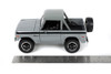 1973 Ford Bronco Pickup Truck with Extra Wheels, Gray - Jada Toys 33849 - 1/24 scale Diecast Car