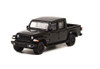 2021 Jeep Gladiator Pickup w/ Bed Cover, Black - Greenlight 28090E/48 - 1/64 scale Diecast Car