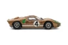 1966 Ford GT-40 MK II Le Mans #4, Gold - Shelby Collectibles SC414G - 1/18 scale Diecast Car