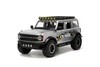 2021 Ford Bronco with Extra Wheels, Gray Metallic - Jada Toys 33852 - 1/24 scale Diecast Car