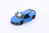 2021 Chevy Corvette, Blue - Kinsmart 5432D - 1/36 scale Diecast Model Toy Car