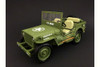ARMY Jeep Vehicle US ARMY, Green - American Diorama 77404 - 1/18 Scale Diecast Model Toy Car