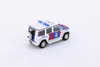 Mercedes-Benz G 55 AMG Polisi Traffic, White - Kyosho K07021H3W - 1/64 scale Diecast Car