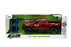 2011 Ford F-150 SVT Raptor w/Extra Wheels, Candy Red - Jada Toys 33854 - 1/24 scale Diecast Car