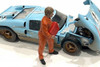Mechanic Dan Figure, Orange - American Diorama 23904OR - 1/24 scale Figurine - Diorama Accessory