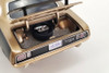 1971 Plymouth Hemi Barracuda, Gold Leaf with Black - Acme A1806126 - 1/18 scale Diecast Car