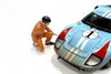 Mechanic Jerry Figure, Orange - American Diorama 23901OR - 1/24 scale Figurine - Diorama Accessory