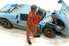 Mechanic Dan Figure, Orange - American Diorama 23792OR - 1/18 scale Figurine - Diorama Accessory