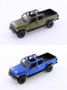  2021 Jeep Gladiator Overland Pickup Car Set Box of 4 1/24 scale Diecast Model Cars, Assd Colors