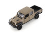 2020 Jeep Gladiator Pickup Truck, Beige/Tan - Welly 24103WSD - 1/27 scale Diecast Model Toy Car