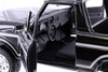 1978 Ford Bronco Custom (Open Top), Black - Motor Max 79374WBK - 1/24 scale Diecast Model Toy Car