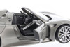 Porsche 918 Spyder Convertible, Silver - Welly 24055CWSV - 1/24 scale Diecast Model Toy Car