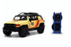 Toyota FJ Cruiser #938 w/ Extra Wheels, Yellow - Jada Toys 33028 - 1/24 scale Diecast Car