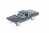 Diecast Car w/Trailer - 1965 Chevy Impala SS 396, Black - Welly 22417/4D - 1/24 Scale Diecast Model Toy Car