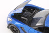 2015 Chevy Corvette Z06, Blue - Maisto 34133 - 1/24 Scale Diecast Model Toy Car (Brand New, but NOT IN BOX)